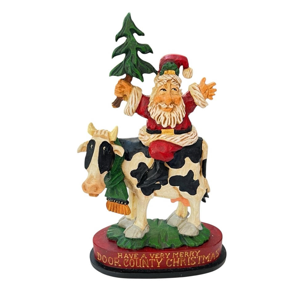 David Fryman Have A Very Merry Door Christmas Figure DF 1147TB 2000 Signed